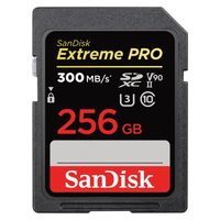 SanDisk Extreme PRO, 256 GB SD UHS-II (V90)