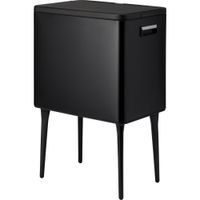 EXCELLENT HOUSEWARE Odpadkový koš s dotykovým otevíráním 35 l matná černá KO-C88000050