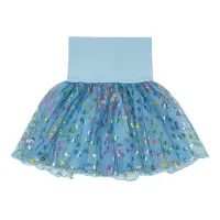 Dívčí slavnostní šaty tm.modré tyl