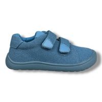 Dětské plátěné BAREFOOT tenisky Protetika světle modré