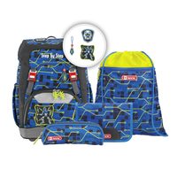 Školní batoh pro prvňáčky – 5dílný set, Step by Step GRADE Robot, AGR
