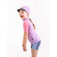 Unuo Dětská kšiltovka, Lila, Květiny