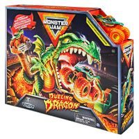SpinMaster MONSTER JAM - Hrací set DUELING DRAGON, 1:64