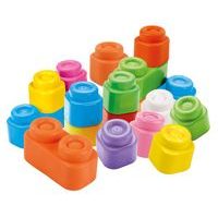 CLEMENTONI Clemmy baby - 20 kostek v platovém pytli