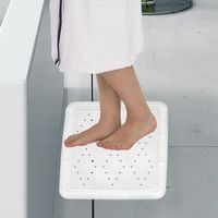 KELA Koupelnová předložka Maja 65x55 cm polyester šedá KL-23530