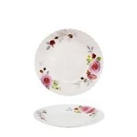 Cegeco TALÍŘ JÍDELNÍ JULIA 26 CM, OPÁLOVÉ SKLO