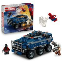 Spider-Man a honička za vězeňským transportérem
