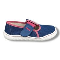 Domácí obuv FARE WIDE - Modro-růžové