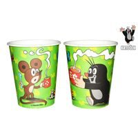 kelímek 0,25l- 6ks-KRTEK a kamarádi, párty, papír