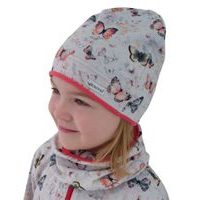 ESITO Dětská čepice Motýlek - duhová