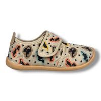 Chlapecká BAREFOOT domácí obuv Befado Softer 902X056 - dinosauři