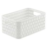 koš-box 4,0l bílý COUNTRY A 6, 23,7x15,8x10,8, plast
