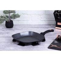 BERLINGERHAUS Pánev hluboká s titanovým povrchem 24 cm Matte Black Collection BH-8177