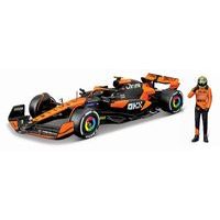Bburago Bburago - RACE Formule F1, McLaren F1 Team MCL38 (2024), 4 Lando Norris, 1:24