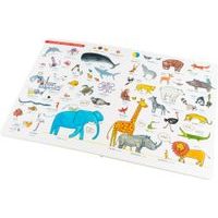 SVET JEŽKOV, UŠIAKOV a ďalších chlpáčov – Kniha samolepiek