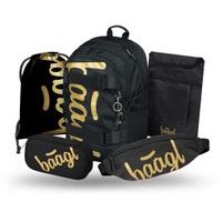 BAAGL SET 5 Skate Gold: batoh, penál, sáček, ledvinka, obal na notebook