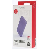 Hama Colour 20, powerbanka 20000 mAh, 3 A, výstup: USB-C, USB-A, červená