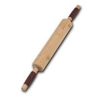 válek d x460mm, dřevo, silik.rukojeť