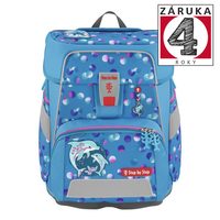 Školní aktovka Step by Step SPACE, Dolphin Finja - 5 dílný set, AGR certifikát