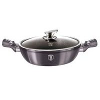 BERLINGERHAUS Pánev hluboká s poklicí 28 cm Carbon PRO Line BH-6898