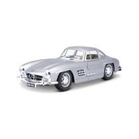 Bburago Bburago - Auta HOBBY, Mercedes-Benz 300 SL (1954), stříbrná, 1:24