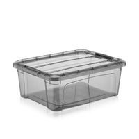 QLUX BOX SKLADOVACÍ S VÍKEM 12 L, PLAST_hamashop