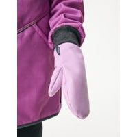 Dětské softshellové rukavice s beránkem Tap, Lila