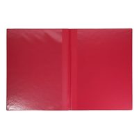 Desky na třídní knihu A4 okénko - červená 1-132C