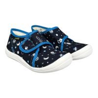 Chlapecká BAREFOOT domácí obuv Befado Softer - Oči