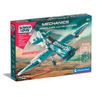 CLEMENTONI SCIENCE - Nová letadla a vrtulníky (PL+HU+CZ+SK)
