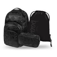 BAAGL SET 3 Coolmate Onyx: batoh, penál, sáček