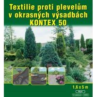 text.netk.1,6x 5m ČERNÁ mulčovací