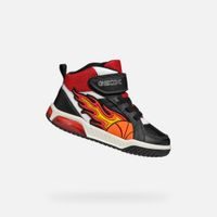 Černé chlapecké tenisky Geox Inek