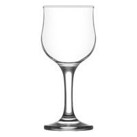 sklen. 200ml, 6ks, NEVAKAR v.15,5cm - b.víno