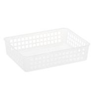 košík A5, 25x18x 6cm, transp.plast