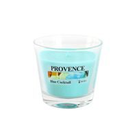 Provence SVÍČKA VE SKLE 140G, BLUE COCTAIL_hamashop