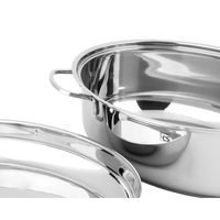 EXCELLENT HOUSEWARE Stojan na pečení pizzy sada 3 ks plechů KO-CY4654930