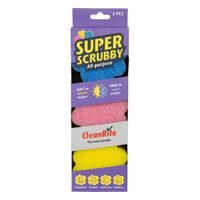 CLEANRITE SUPER SCRUBBY HOUBIČKY 3 KS, 10X4 CM_hamashop