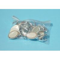 háček 1025 SLZA pokovený,samolep.