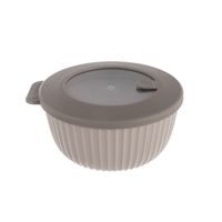 O Miska UH+víko Dora pr. 12 cm světle hnědá