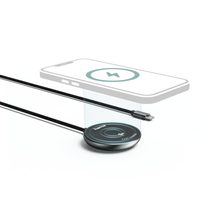 Hama bezdrátová nabíječka Qi 15 W, černá