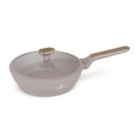 BERLINGERHAUS Pánev hluboká s poklicí 24 cm Taupe Nordic Collection BH-8333