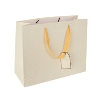 Dárková taška quilt 31x12x26 cm