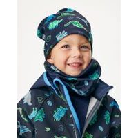 Dětská čepice fleecová Basic, Navy, Dino