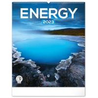 Nástěnný kalendář Energie 2023, 48 × 56 cm Baagl