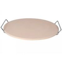 EXCELLENT HOUSEWARE Pizza kámen do trouby nebo na gril s rukojeťmi 33 cm KO-404001340