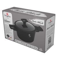 BERLINGERHAUS Sada pánví s titanovým povrchem 3 ks Matte Black Collection steak BH-8196