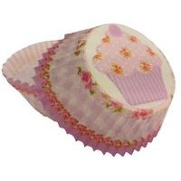 košíček d50x32mm muffiny, fialový, 50ks, papír