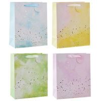 taška dárk. L, ZLATÁ RAŽBA, 32x26x12cm, papír