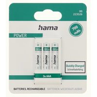 Hama NiMH akumulátor AAA Micro 700 mAh, 3 ks